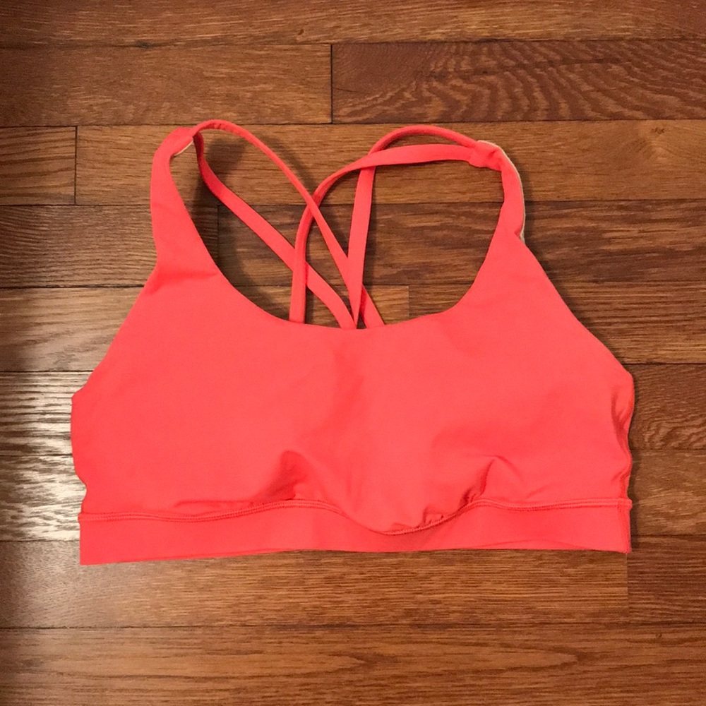 Lululemon coral energy sports bra NEVER WORN